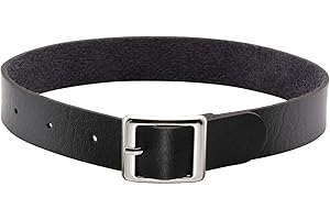 MILAKOO Collare Girocollo in Ecopelle Stile Punk-Rock Stile Gotico con Borchie Regolabile e Base Metal