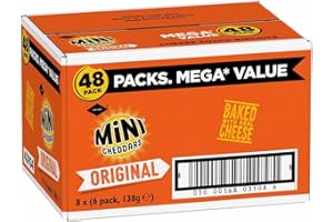 AHG INVESTMENT Jacobs Mini Cheddars Original, 48 x 23g