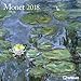 Monet 2018 - Kunstkalender, Broschürenkalender, Wandkalender, Impressionismus - 30 x 30 cm by 