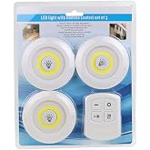 Watton Uzaktan Kumandalı Yapışkanlı Led Spot Lamba Wt-364