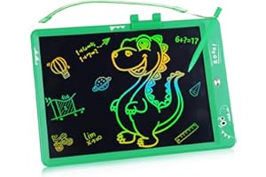 ZMLM Bloc de Notas LCD para niños: 10 Pulgadas Dibujo electrónico Regalo Art Pad Digital Borrable Aprendizaje Graffiti Board 3-12 años Regalo de cumpleaños
