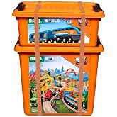 BRIO World 33977 Smart Tech Sound Deluxe Seti - Kapsamlı Komple Sette Kayıt Fonksiyonlu Etkileşimli Loco, Depolama Kutuları i
