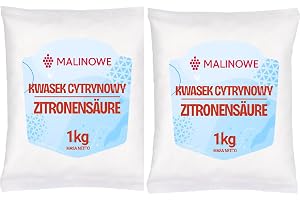 Malinowe KWASEK CYTRYNOWY 2x1kg Zestaw Spożywczy Czysty