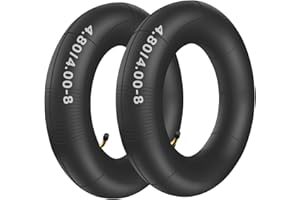 SIPARTS 2 Pack 4.80/4.00-8 Inner Tube with TR87 Bent Valve Stem 4.80-8 Lawn Mower Inner Tubes For Wheelbarrow wheel barrow Garden Carts Lawn Mowers Tillers Unicycles Agricultural Tiller and More