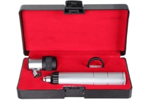IMKRC®-Dermatoscope Dermatology skin Diagnostic Black & Silver Dermatoscope set.10x Magnification