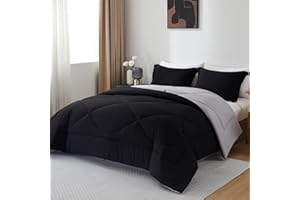 ‎BEEWEED beeweed Bettdecke 200x200 Ganzjahresdecke Wende-Steppdecke 300 GSM 4 Jahreszeiten Bettdecke Duvet 200x200cm Weiche Mikrofaser Schlafdecke mit Kissenbezüge