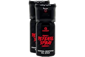 Q HONEY Spray anti-aggressione in formato compatto, con gel, ideale da portare in borsa, zaino o tasca, Qhoney 40 ml. Spray Identificatore