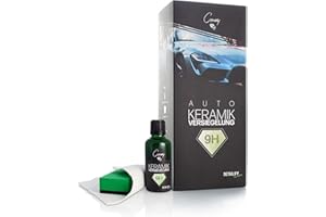 ‎DETAILIFY Detailify Ceramy 9H Keramikversiegelung Auto mit Applikator Pad Glanzversiegelung Ceramic Versiegelung Auto Lackversiegelung KFZ Lackbeschichtung Lackpflege Quartzversiegelung Silizium Coating