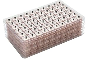 Allbestaye 600 Stücke Ohrsamen Pflaster Vaccaria Seed für Ohr Akupressur Ear Acupoints Sticker Beads Massage Stickers Disposable Ear Press Patch