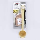 Kanji Klipsli &Ccedil;ay Kahve &Ouml;l&ccedil;&uuml; Kaşığı - Krem