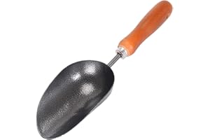 LANYOTA Garden Spade, Garden Scoop Soil Shovel Spoons, Hand Gardening Scoop,Hand Trowel for –Soil, Compost Moving, Planting, Potting, Scooping Pet Bird Food
