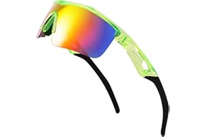 FEISEDY Niños Adolescentes Deportes Gafas de sol polarizadas TR90 Marco Niños Niñas Gafas de Sol de Ciclismo B2454