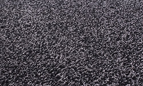 Andiamo 700607 Schmutzfangmatte Samson, 50 x 80 cm, uni, Baumwolle, Waschbar bei 30 Grad Celsius, anthrazit - 2
