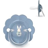 Suavinex, Baby Pacifier 6/18 Months, with Physiological Silicone Teat SX Pro, Symmetrical, Flat and Flexible, Respects Oral D