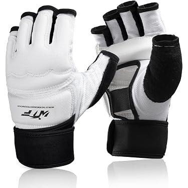 Gants MMA Harssidanzar - Cuir PU Pour Hommes & Femmes | Entraînement Grappling, Boxe Et Arts Martiaux