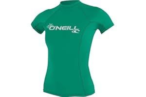 O'Neill Wetsuits Women's O'neill Basic Skins UPF 50+ Short Sleeve Rash Guard