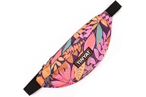 TINYAT Mise à Niveau Augmenter la Version Travel Fanny Pack Ceinture Sac de Taille Sling Pocket Super léger pour Voyage en Bord de mer Sac Banane T2011.