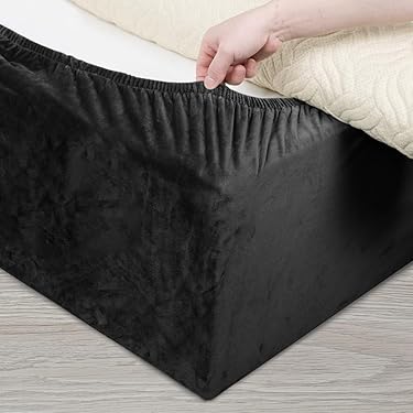 Bed volant rok elastische bed ruches bedrok zachte