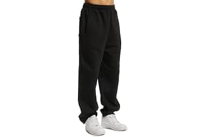URBAN CLASSICS Pantaloni Tuta Felpati Uomo in Cotone Caldo, Pantalone Uomo Sport Allenamento - Disponibile in Diversi Colori e Taglie XS - 5XL