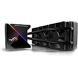 ASUS ROG Ryujin 360 All-in-One CPU-Wasserkühlung (1,77 Zoll OLED-Display, Aura Sync RGB, Noctua iPPC 2000 PWM 3 x 120 mm Radi