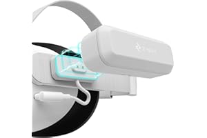 Zyber Banco de EnergíA de BateríA Magnética para Accesorios Quest 3, BateríA Recargable Compatible con Quest 2 Quest pro Pico 4, Que Ofrece MáS de 2 Horas Adicionales de Reproducción