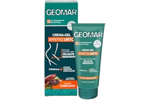 GEOMAR | Crema Gel Effetto Urto, Azione Tonificante Contro gli Inestetismi della Cellulite Resistente, Ingredienti 95% di Origine Naturale, Made in Italy, 200 ml