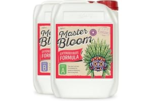 Xpert Nutrients Master Bloom A+B (5L) - Basic Bloom Fertilizer for the Flowering Phase of Plant | Universal Bloom Nutrition | Liquid Plant Nutrient | Indoor and Outdoor Bloom Stimulator