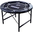 Riverboat Pro P6 Tournament Poker Table in Suited Speed Cloth (122 x 122cm)