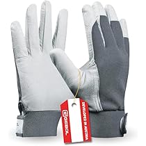 Gebol Driver, 1 Paio Di Guanti Da Lavoro Da Uomo, In Pelle Bovina Di Alta Qualità, Spessore 1,1 Mm, Guanti Da Costruzione, Giardino E Lavori Grossolani, XL (taglia 10 - Foto 2
