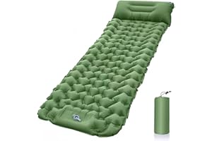 Gipfelfreund Aircoz Materassino Original - Matelasso Gonfiabile 3 in 1, Materassino campeggio – Attrezzatura da campeggio resistente e leggera