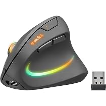 Speedlink PIAVO PRO RGB vertikale Maus wiederaufladbar – kabellose ...