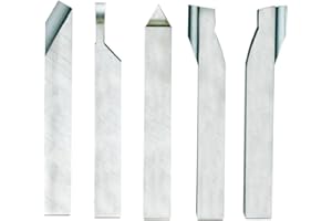 Proxxon Zestaw noży tokarskich, 5-częściowy HSS (8 x 8 x 80 mm), 24530