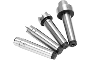 HYUDUO Juego de 4 Piezas Torno de Madera Para Torneado de Madera, Herramienta de Torneado de Madera, dedal de Carpintería (Mt2)