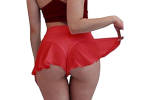 WILLBEST Knickers for Women Cotton Cheeky Brazilian Brief Underwear Full Coverage High Waisted Floral Panties Stretchy Sleep and Workout Knickers Lingerie