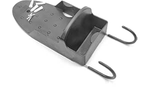 ‎VHBW vhbw Wandhalterung Halterung kompatibel mit Bügeleisen, Bügelbrett schwarz - Bügeleisenhalterung, stabil, praktisch, platzsparend