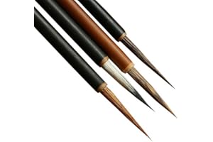 UE STORE Set of 4 Chinese Painting Brushes Set Flower Bird Line-drawing Brushes