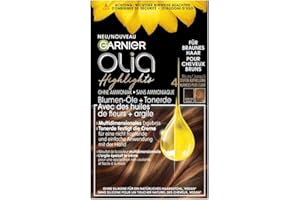 Garnier - Olia Highlights - Balayage Éclaircissant Permanent - Sans Amoniaque ni Décolorant - Enrichi en Argile Pure