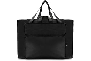 Bocguy Borsa per il trasporto impermeabile, formato A3, multifunzionale, da disegno, con maniglie, per pittura, per bambini, per artisti, leggera, custodia, Blu, A2, Cartella portadocumenti