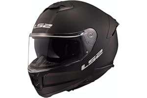 LS2, Casco Integral Moto Stream II blackmat, S