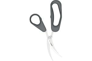 Zyliss Seafood Scissors, Shellfish Shears with Heavy Duty Stainless Steel Blades Designed to Cut Lobster, Prawns, Crab, Integrated Seafood Shell Cracker, Dishwasher Safe
