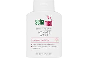 Sebamed Feminine Intimate Wash for Sensitive Skin Ph 3.8, 200ml