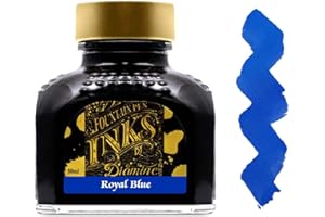 Atrament do piór wiecznych Diamine, 80 ml, królewski błękit