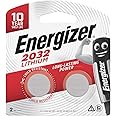 Energizer 2032 Lithium Coin batteries Pack of 2