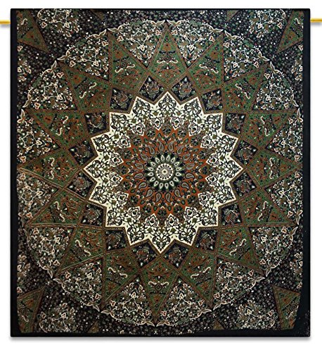 Bohemien Tapisserie Wandbehang Hippie Tapisserien Mandala Raumteppich Dekor v...