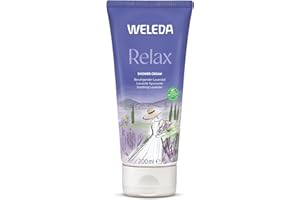 WELEDA - Aroma Shower Relax - Crème de douche relaxante pour nettoyer la peau en douceur - Formule 100% d'origine naturelle - Tous types de peaux - NATRUE* - Vegan*** - 200ml