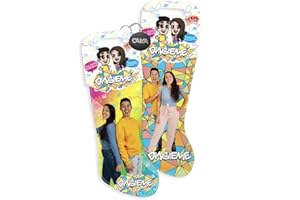 Walcor, Calza Dinsieme Befana 2023 con Cioccolato, Carbone e Caramelle Gommose, 190gr con Portachiavi CAIYA®