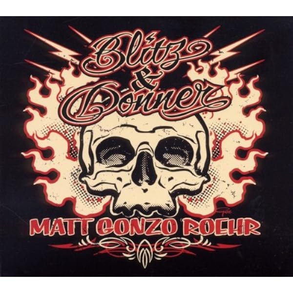 Blitz Donner Digipak Roehr Matt Gonzo Amazon De Musik