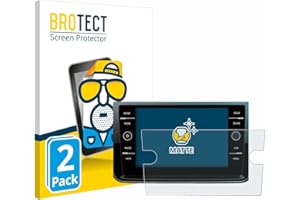 brotect Screen Protector Anti-Glare compatible with Volkswagen Polo 2018 Composition Media 8" 2017 (2 Pack) Screen Protector Matte,