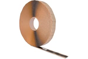 PRO-STYLING Teroson Terostat 81 butilico camper roulotte, caravan, barca, 25 x 2 mm, nero, 1 metro