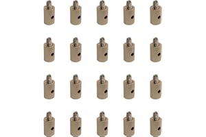 YOUNG WOLF 20 tornillos de repuesto para cable de freno de motocicleta, sin soldadura, para coche, motocicleta, bicicleta, accesorios de metal